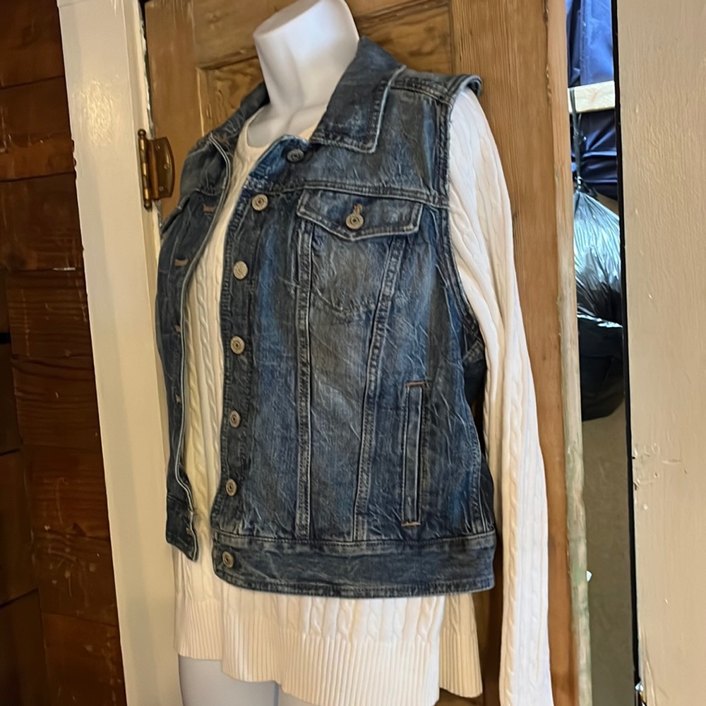 Express Jeans denim vest -  size Large